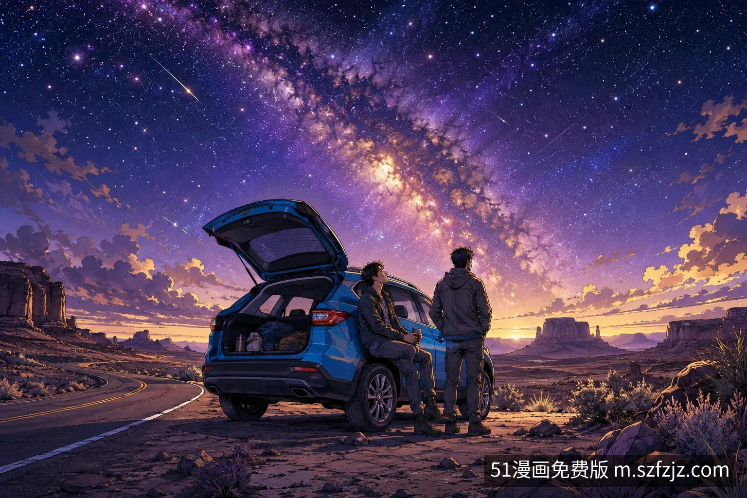韩漫漫画阅读场景图